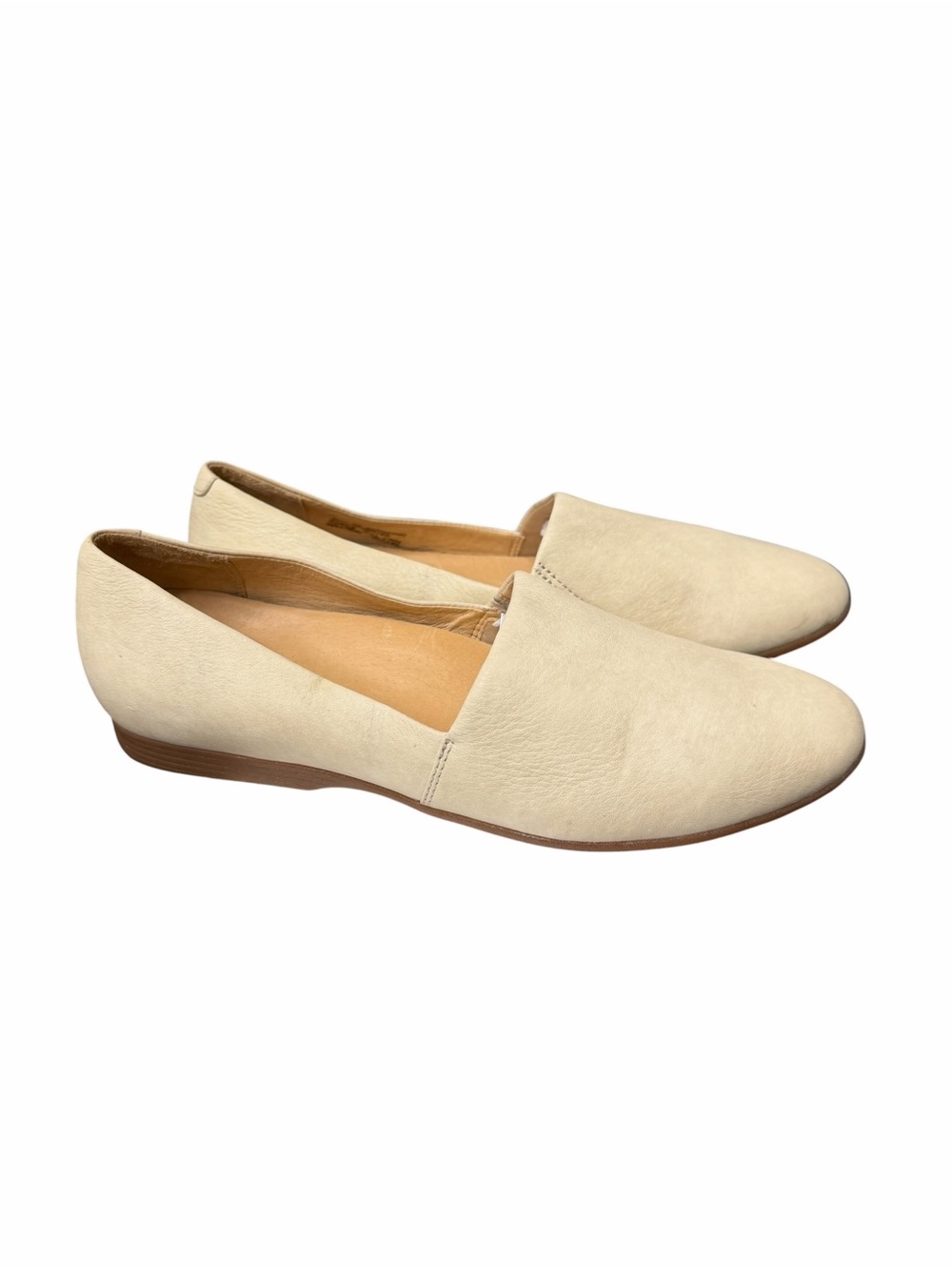 DANSKO Cream Beige Leather Loafer Flats Size 39 US 8.5-9
